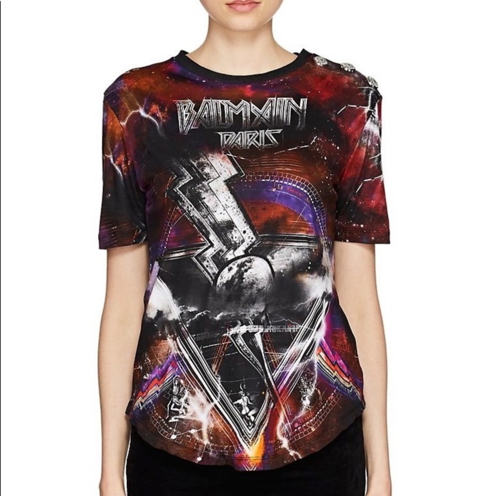 Balmain Galaxy T-Shirt
